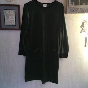 Velour dress
